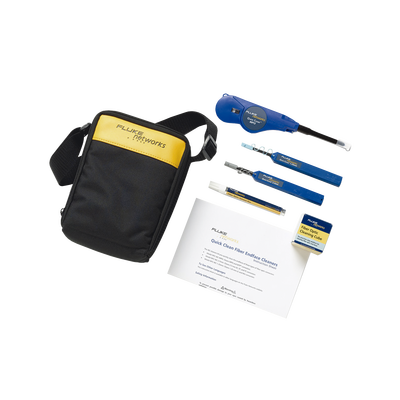 Kit Avanzado de Limpieza de Fibra Óptica, Para 2150 Procesos de Limpieza NFC-KIT-CASE-E