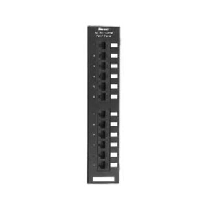 Panel de Parcheo de Impacto 110, Categoría 5e, Montaje en Pared Usando Accesorio WB89D, de 12 Puertos  NK5EPPG12WY