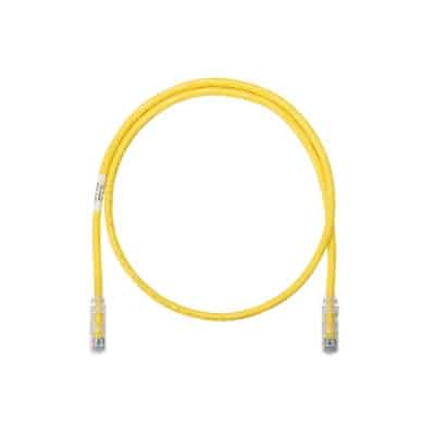 Cable de parcheo UTP Categoría 6, con plug modular en cada extremo - 3 m - Amarillo  NK6PC10YLY