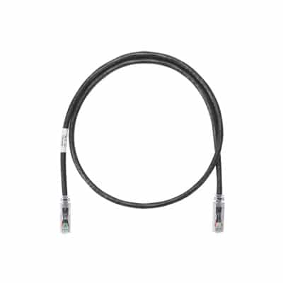 Cable de parcheo UTP Categoría 6, con plug modular en cada extremo - 2 m. - Negro  NK6PC7BLY