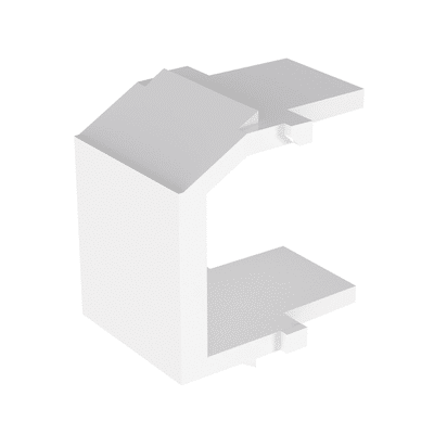 Módulo de tapa ciega (Inserto Ciego), Tipo Keystone, Color Blanco, 1 Pieza NKBMWH-X | Humberto Chacon Módulo de tapa ciega (Inserto Ciego), Tipo Keystone, Color Blanco, 1 Pieza NKBMWH-X