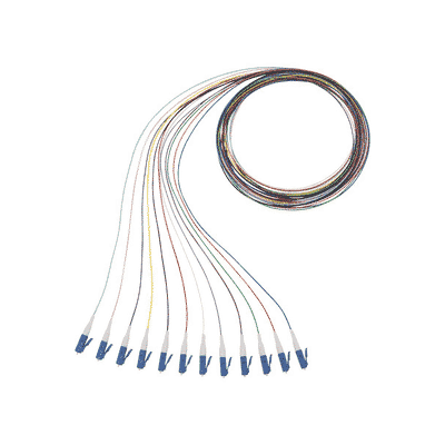 Kit de 12 Pigtails con Conector LC, Monomodo 9/125 OS2, 900um, de 1 Metro  NKFP91BN1NKM001