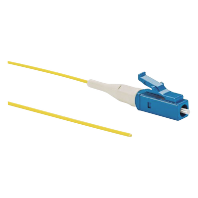 Pigtail de Fibra Óptica LC Simplex, Monomodo OS2 9/125, 900um, Color Amarillo, 1 Metro NKFP91BN1NNM001