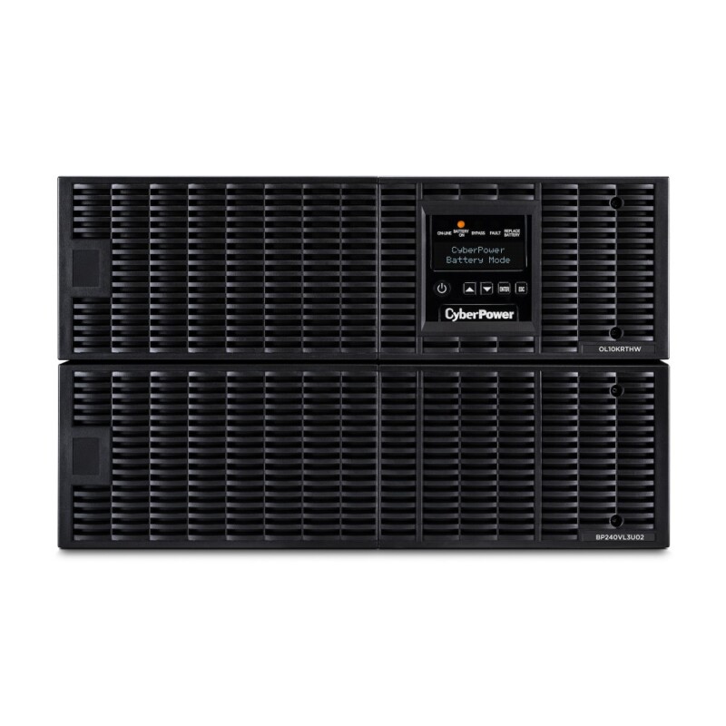 No Break CyberPower OL10KRTHW Doble Conversión en Línea, 10.000W, 10.000VA, Entrada 120V - 280V, Salida 200V - 240V, 1 Salida Contactos