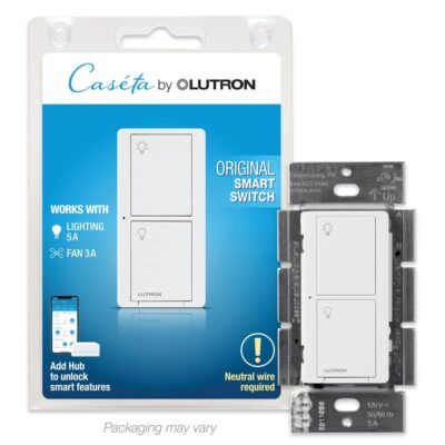 APAGADOR CASETA 5ANS          COLOR BLANCO - PD-5ANS-WH-R