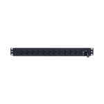 PDU CYBERPOWER (PDU15B12R) 12 SALIDAS NEMA 5-15R, MONTAJE 1U. SALIDA DE 100-125 V 15A.