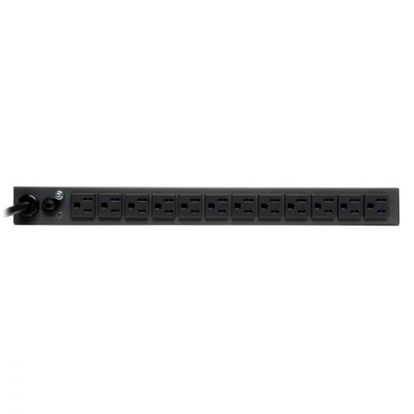 Tripp Lite PDUMH15-6 PDU Digital Monofásico con Medidor de 1.4kW, Tomacorrientes de 120V (13 5-15R), 5-15P, Entrada de 100-127V, Cable de 1.83 m [6 pies], Instalación en Rack de 1U | Rogelio Chavarria