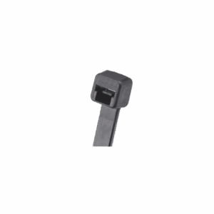 Cincho de Nylon 6.6 Pan-Ty™, 142mm largo x 2.5mm ancho, Color Negro, Exterior Resistente a Rayos UV, Paquete de 1000pz  PLT1.5M-M0