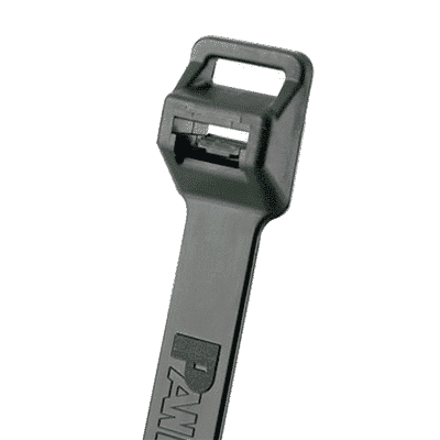 Cincho de Nylon 6.6, Extra Resistente, 1019mm largo x 12.7mm ancho, Color Negro Exterior, Resistente a Rayos UV, Paquete de 25 Piezas  PLT12EH-Q0