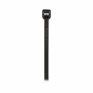 Cincho de Nylon 6.6 de Bloqueo, 203 mm largo x 2.5mm ancho, Color Negro, Exterior Resistente a Rayos UV, Paquete de 1000pz  PLT2M-M0