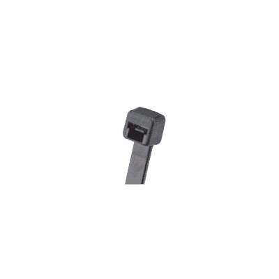 Cincho de Nylon 6.6, Color Negro, 292mm largo x 4.8mm ancho, Sección Transversal Estándar, Paquete de 1000 Piezas  PLT3S-M0