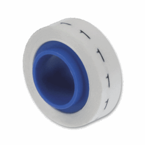 Rollo de Etiquetas Marcadoras, Pre-Impresos con el Número 1, de 2.4 metros, Color Blanco  PMDR-1