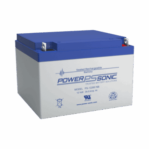 Batería 12V, 26AH, Para Respaldo, Tecnologías AGM/VRLA, 5 Años Vida Útil, Terminales M5, Reconocida UL    PS-12260-B