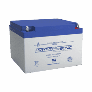 Batería 12V, 26AH, Para Respaldo, Tecnologías AGM/VRLA, 5 Años Vida Útil, Terminales M5, Reconocida UL    PS-12260-M5