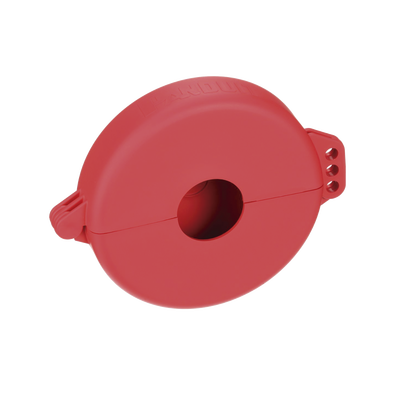 Dispositivo de Bloqueo LOTO para Válvulas de Compuerta, Para Diámetros de 3 a 6.5", Color Rojo PSL-V6A