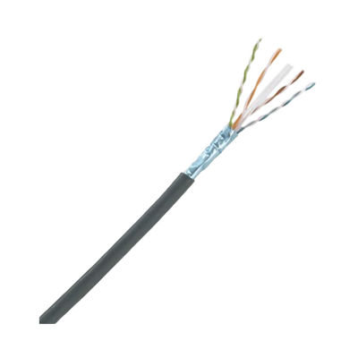 Bobina de Cable Planta Externa con Gel, de 4 pares, Cat6A, UTP, Color Negro, 305m PUO6X04BL-CEG