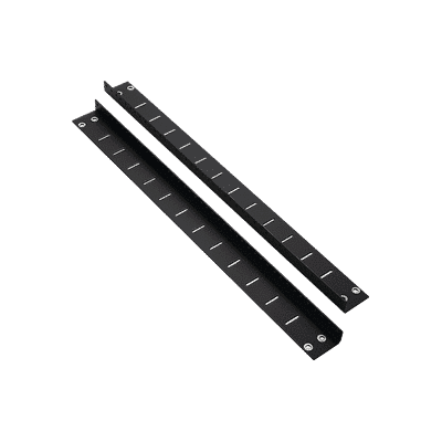 Kit de Rieles Posteriores para Gabinetes PanZone de Panduit, de 12 UR, Color Negro  PZWMC12RR