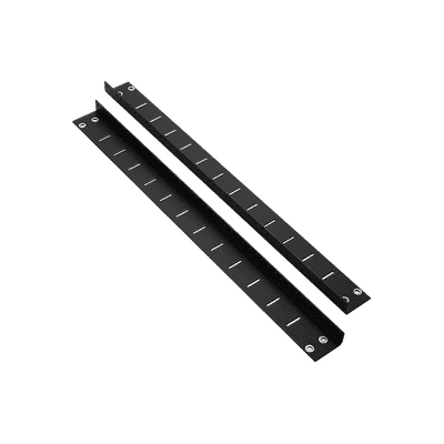 Kit de Rieles Posteriores para Gabinetes PanZone de Panduit, de 18 UR, Color Negro  PZWMC18RR