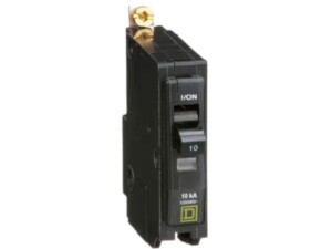 INTERRUPTOR TERMOMAGNÉTICO QOB, 1 POLO, 10 A. ATORNILLABLE. QOB110 SCHNEIDER ELECTRIC