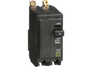 Interruptor, termomagnético, QOB 2 polos, 40 A. QOB240 Schneider Electric  QOB240