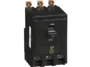 INTERRUPTOR TERMOMAGNÉTICO QOB, 100 A. QOB3100 SCHNEIDER ELECTRIC