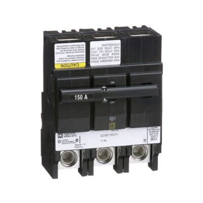 Interruptor Termomagnético Qob 3P  150 A  Atornillable 22Ka 120/240V - QOB3150VH