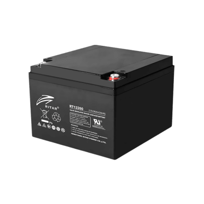 Batería 12Vcc 26Ah para UPS Trifásico Cyberpower - RB1226
