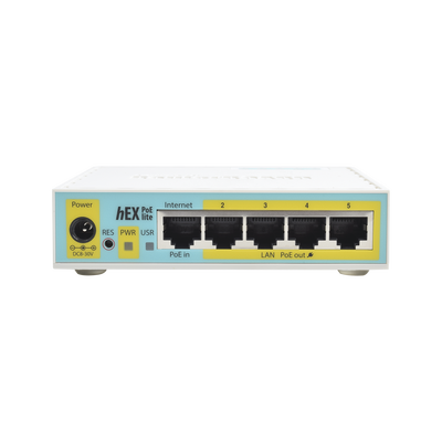 RB750UPr2, RB 5 Eth 32MB RAM 400Mhz CPU PoE 2-5 Eth USB
