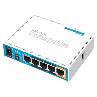 RB952Ui-5ac2nD, hAP ac lite 64MB RAM 5 Eth PoE out WiFi