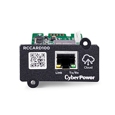Tarjeta de Monitoreo Remoto para UPS CyberPower Modelos PR, OL, OR y PDUs con Tarjeta de Expansión - RCCARD100