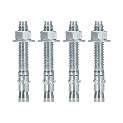 Kit de Anclaje a Piso, Para Rack de 2 o 4 Postes, Fabricado en Acero, 4 Piezas   RFAKIT