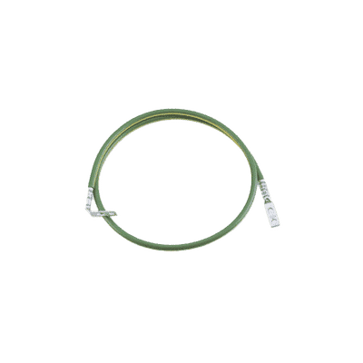 Jumper Para Aterrizar Equipos en Racks o Gabinetes, 6 AWG, con Terminal Doblada a 90 Grados, 0.60 m de Largo  RGEJ624PFY