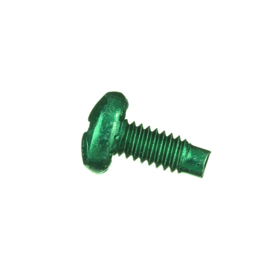 Tornillo de Unión a Tierra, #12-24 x 1/2, Color Verde, Bolsa de 100 Piezas RGTBSG-C