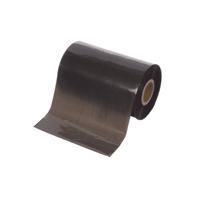 Cinta de Transferencia Térmica, Cera/Resina, color Negra, de 4.33" x 1181' (110 mm x 363 m).  RHEH4BL