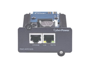 TARJETA PARA MONITOREO REMOTO CYBERPOWER SNMP/HTTP RMCARD305 PARA EQUIPOS ONLINE GARANTIA 3 AÑOS : (ER)