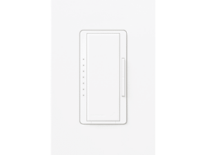 Atenuador (dimmer) un solo polo / multilocacion 120V /INC 1000W / 800W MLV, color blanco No requiere neutro.: RRD10DWH