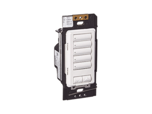 Botonera 5 botones hibrida, requiere cable neutro para el control del circuito.: RRDHN5BRLWH