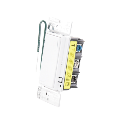 (RadioRa3) Apagador Sunnata color blanco mate para linea Radio Ra3, 8A de iluminación, 5.8A Motor: RRST8ANSSW