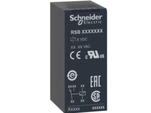 RELEVADOR DE INTERFAZ ENCHUFABLE, SIN PULSADOR. RSB2A080BD SCHNEIDER ELECTRIC