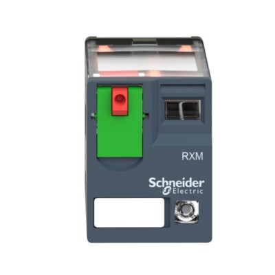 Relevador miniatura enchufable, 230V. RXM2AB2P7 Schneider Electric  RXM2AB2P7