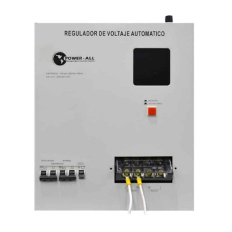 Regulador Power-All  con Servomotor  5KVA 220V PA SMS 105 PHV
