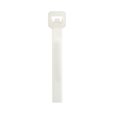 Cincho de Nylon 6.6 StrongHold™, 533mm largo x 7.6mm ancho, Color Natural, Plenum, Paquete de 100pz  S21-120-C