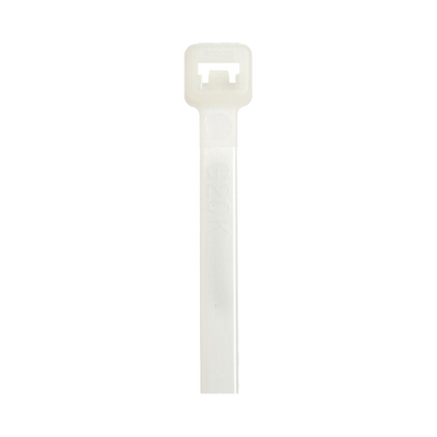 Cincho de Nylon 6.6 StrongHold™, 533mm largo x 7.6mm ancho, Color Natural, Plenum, Paquete de 100pz S21-120-C