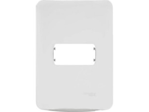 PLACA DE 1 MÓDULO, BOSSA BLANCA, S3B27210 SCHNEIDER ELECTRIC