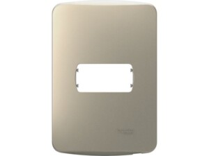 PLACA DE 1 MÓDULO + SOPORTE, SALSA GOLD, S3D27210 SCHNEIDER ELECTRIC