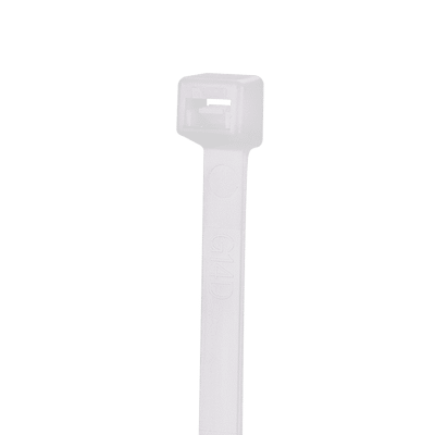 Cincho de Nylon 6.6 StrongHold™, 160mm largo x 2.5mm ancho, Color Natural, Plenum, Paquete de 100pz  S6-18-C