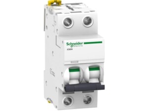INTERRUPTOR TERMOMAGNÉTICO A9 2 POLOS, 10 A, CURVA C. A9F74210 SCHNEIDER ELECTRIC