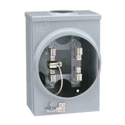 MS BASE UNITARIA, 100A, MONOFÁSICA, 3 HILOS, 5 TERMINALES MS1005J SCHNEIDER ELECTRIC