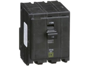 INTERRUPTOR TERMOMAGNÉTICO, 3 POLOS, 15 A, QO315 SCHNEIDER ELECTRIC