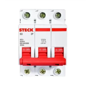 INTERRUPTOR TERMOMAGNETICO 3P 10A 3kA SDD63C10